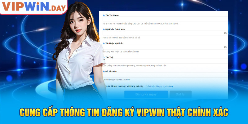Cung cấp thông tin đăng ký Vipwin thật chính xác Cung cấp thông tin đăng ký Vipwin thật chính xác