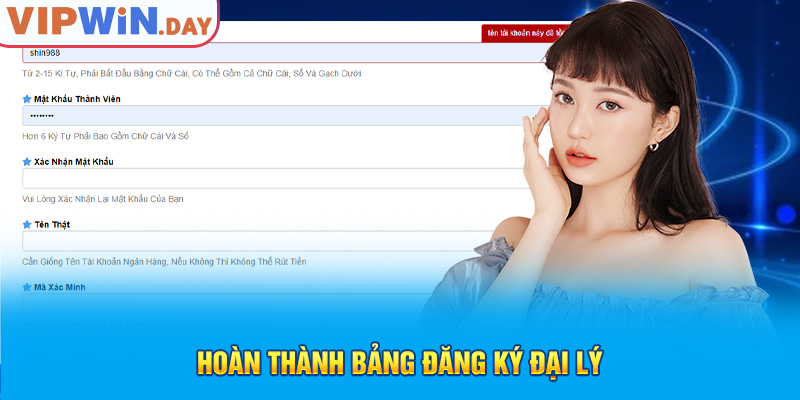 Hoàn thành bảng đăng ký đại lý Hoàn thành bảng đăng ký đại lý